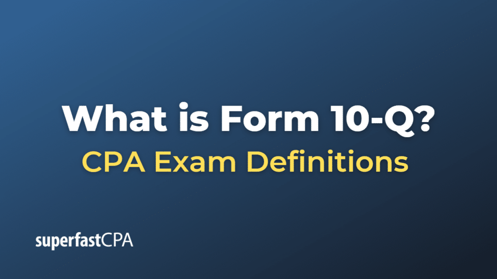 Form 10-Q