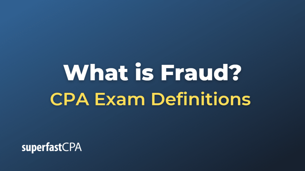 Fraud