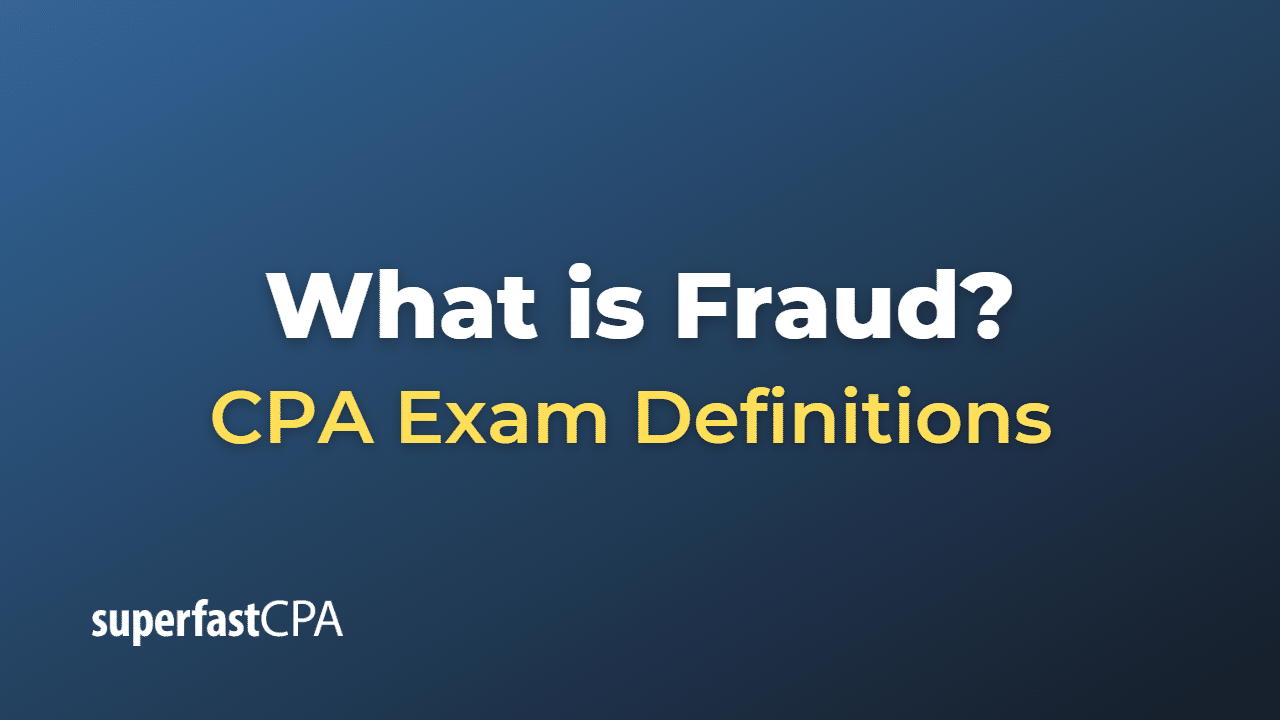 Fraud
