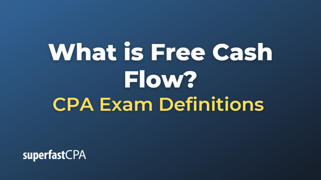 Free Cash Flow
