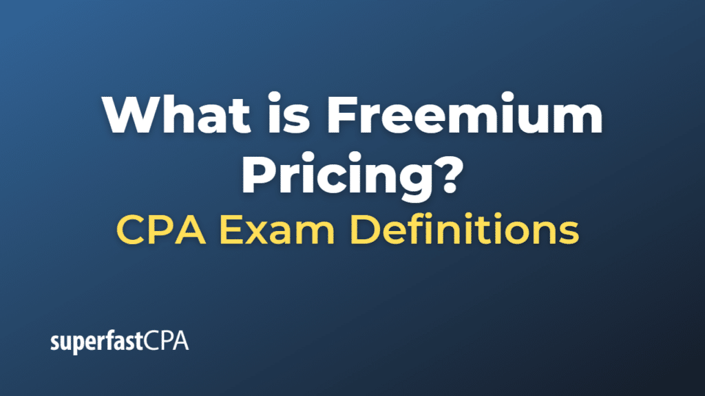 Freemium Pricing