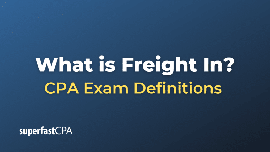 Freight In