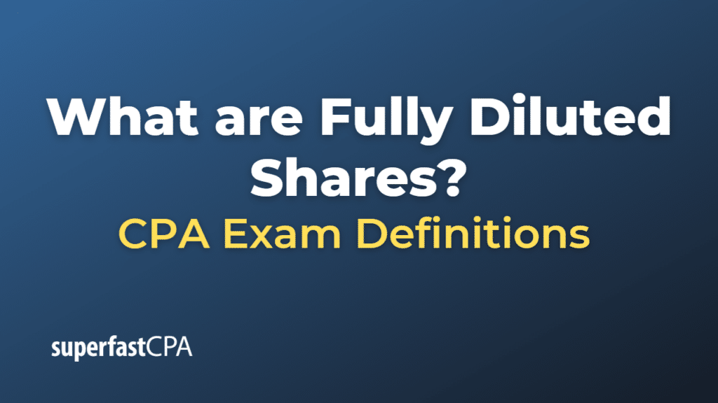 Fully Diluted Shares