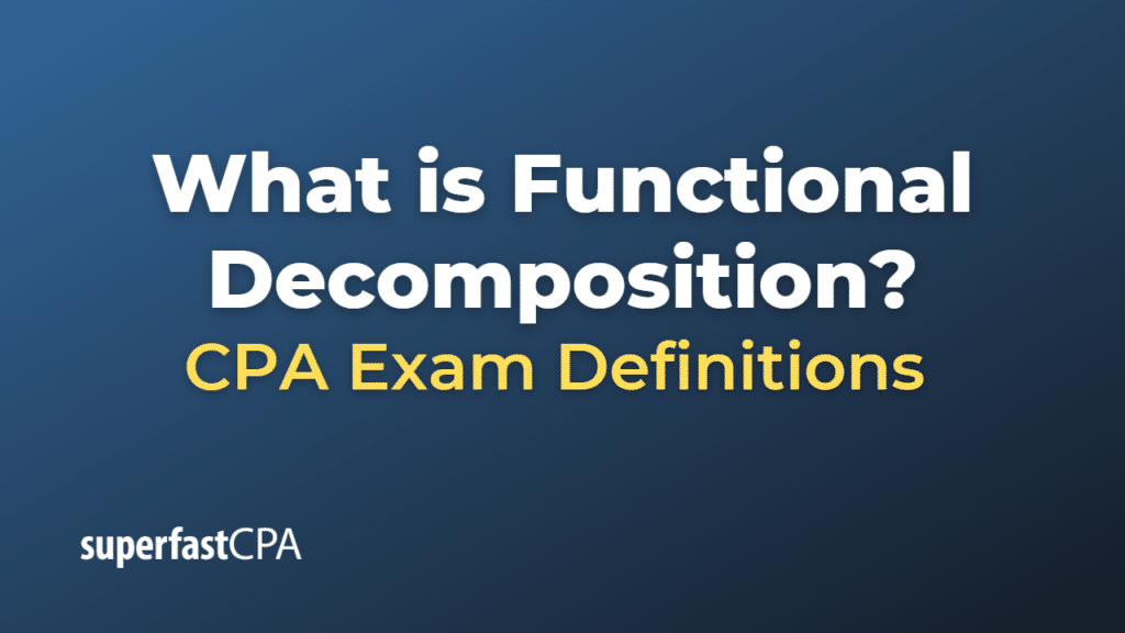 Functional Decomposition