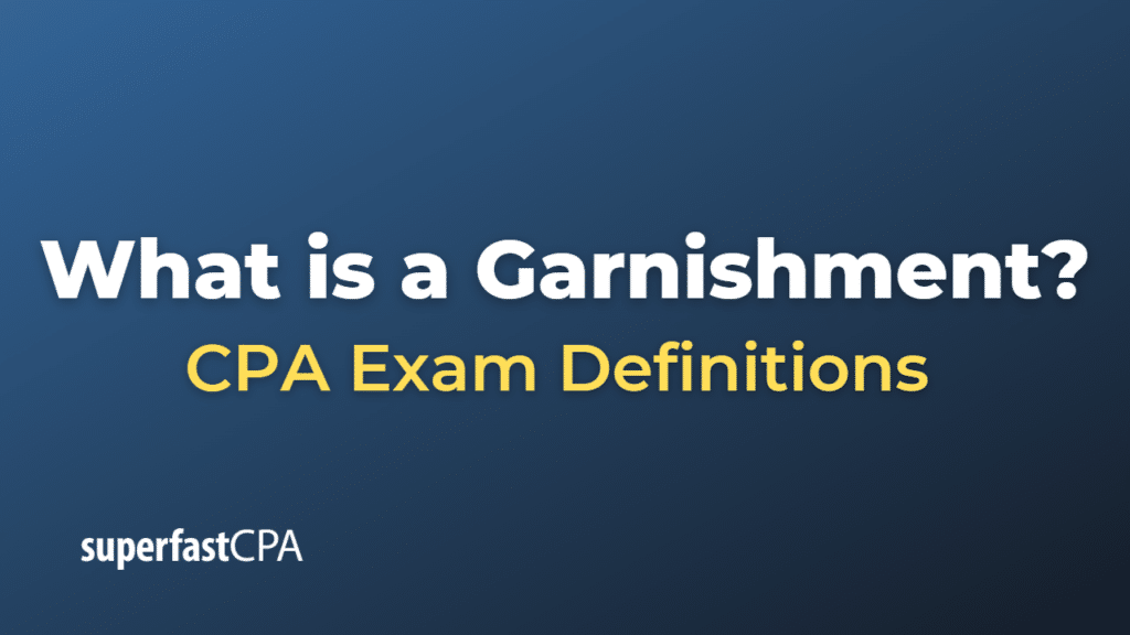 Garnishment
