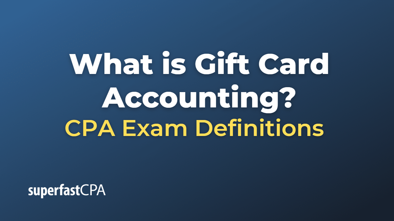 Gift Card Accounting