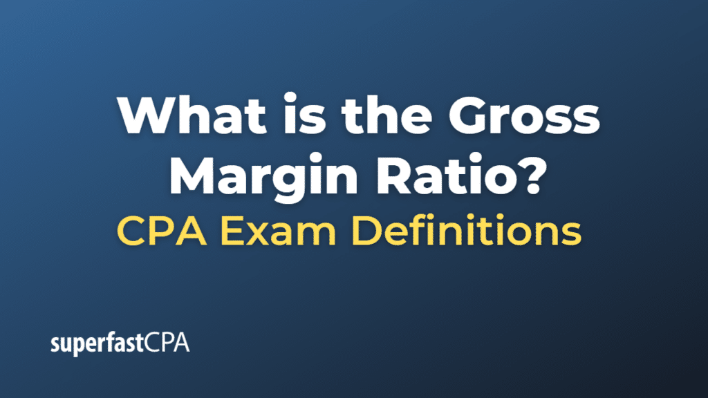 Gross Margin Ratio