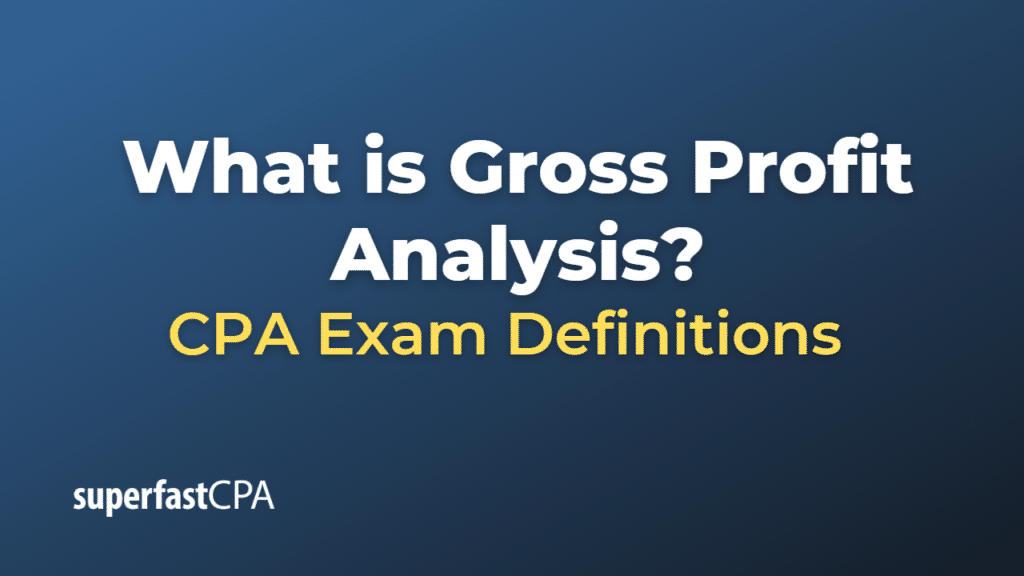 Gross Profit Analysis