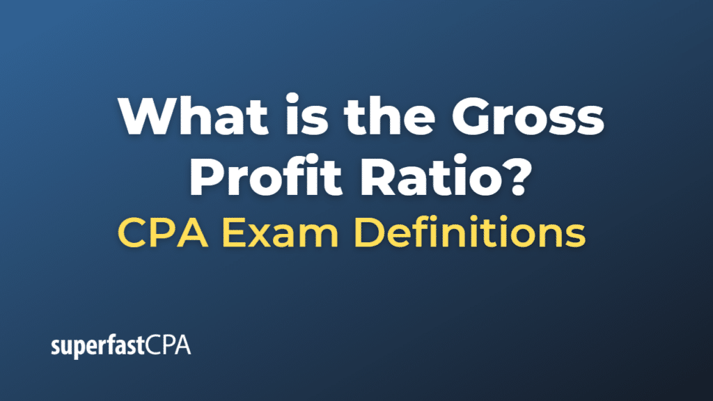 Gross Profit Ratio