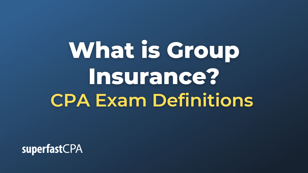  what is group insurance 