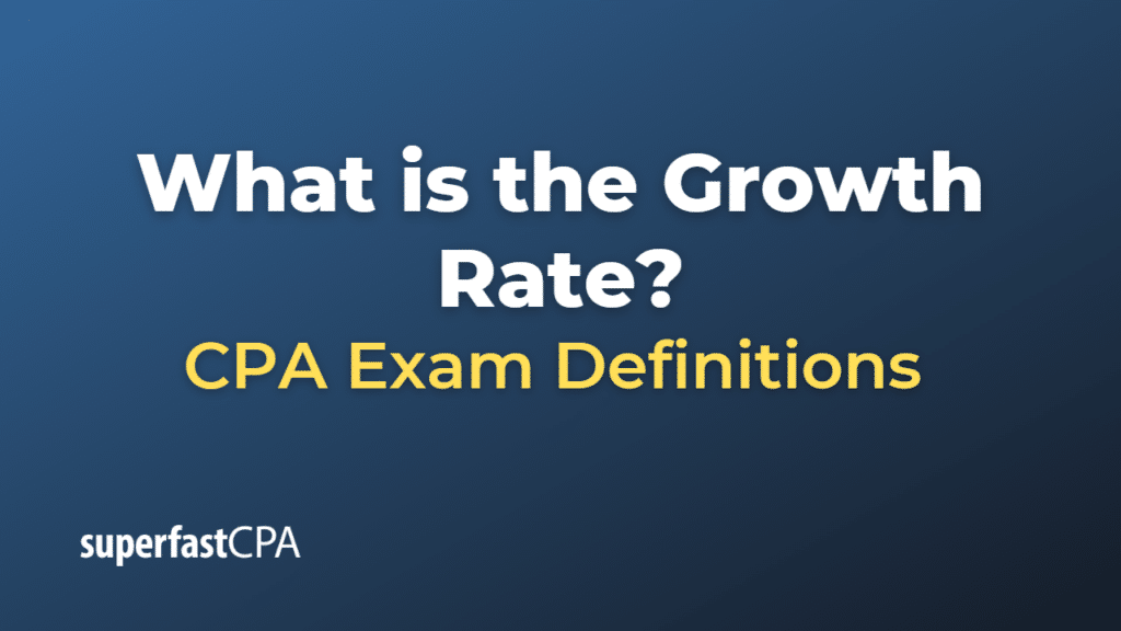 Growth Rate