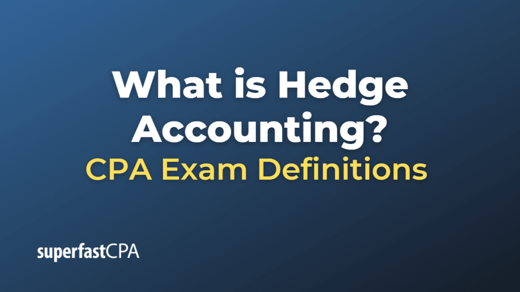 Hedge Accounting