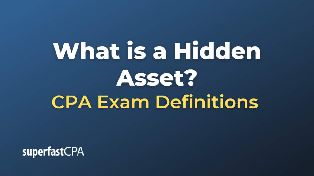 Hidden Asset