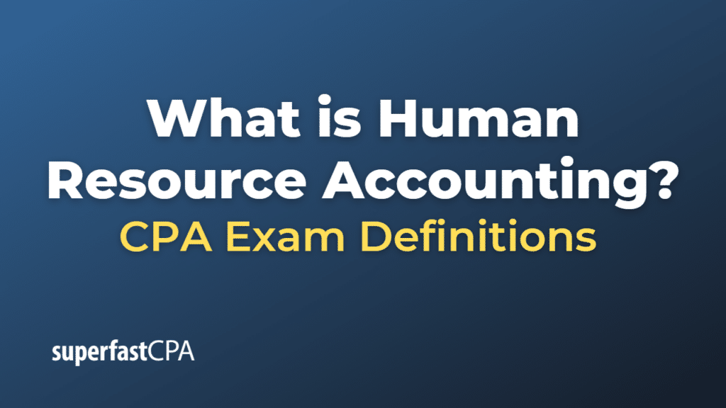 Human Resource Accounting