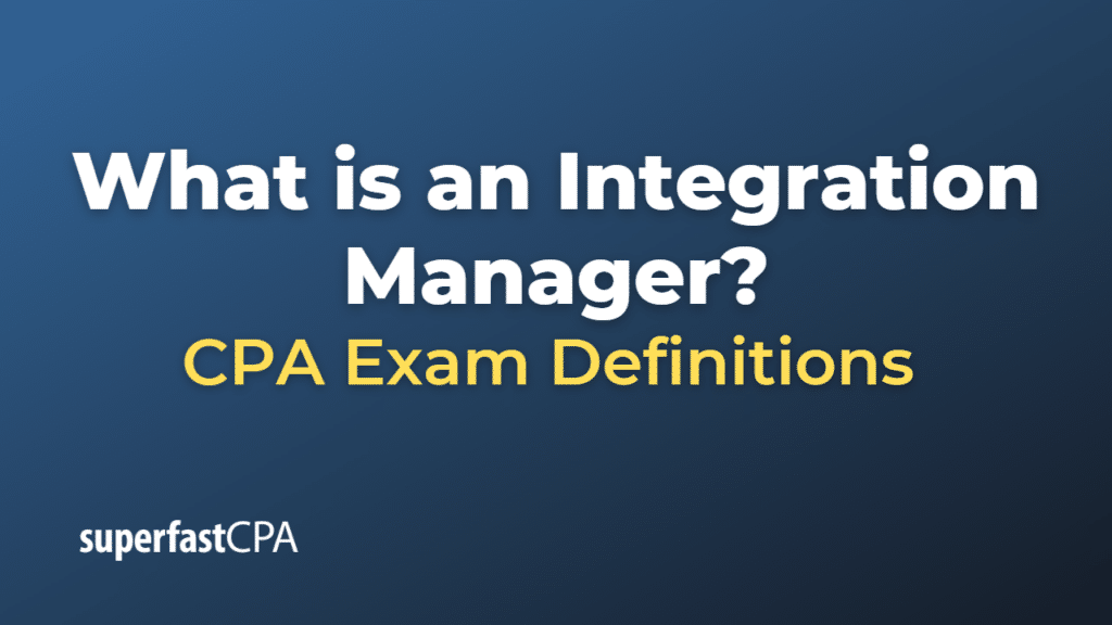 Integration Manager