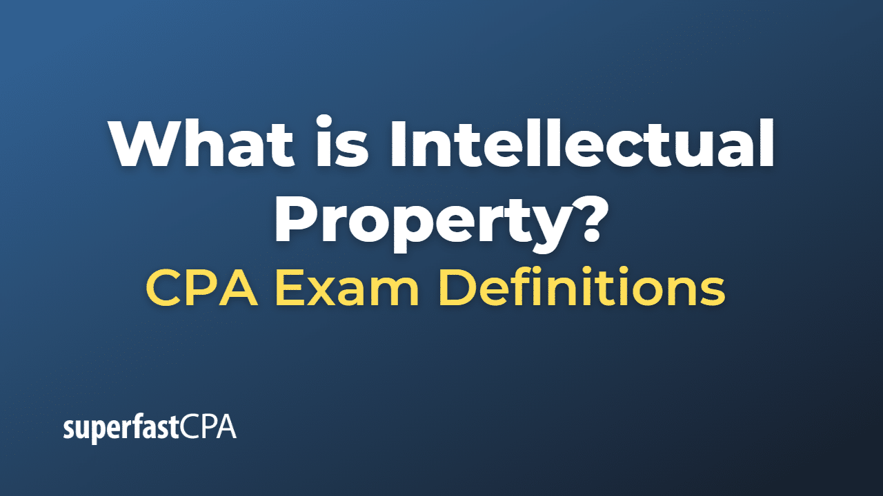 Intellectual online property definition