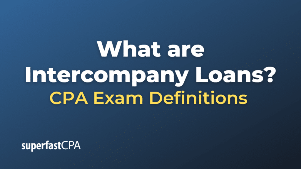 Intercompany Loans