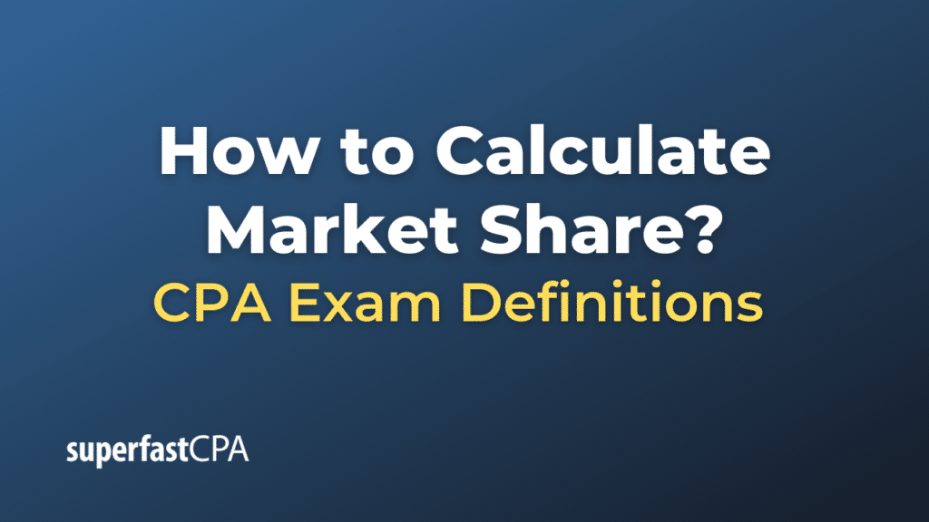 How to Calculate Market Share