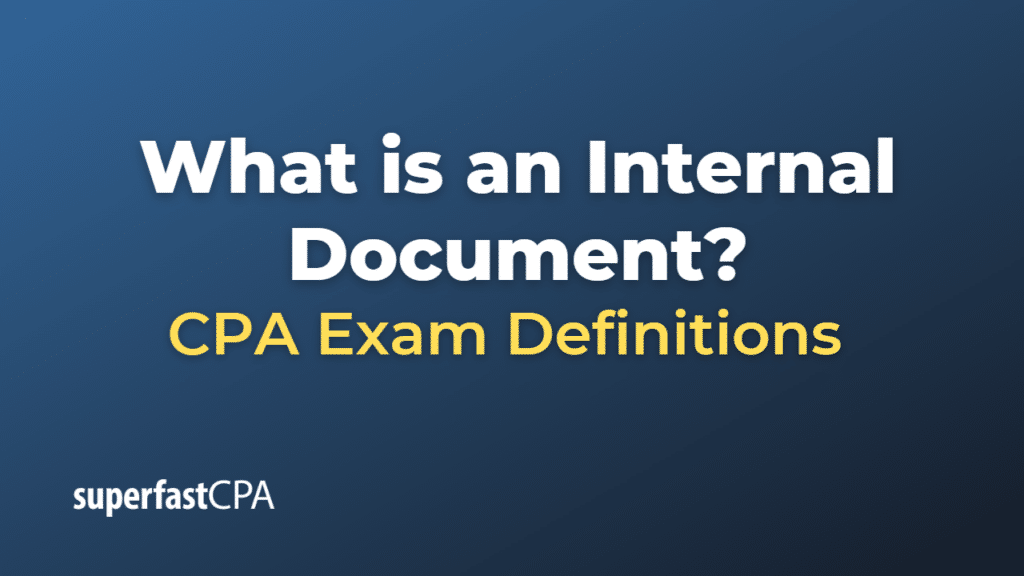 Internal Document