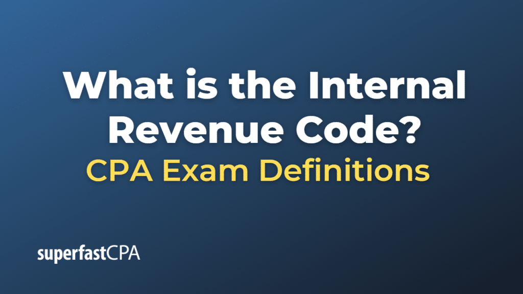 Internal Revenue Code