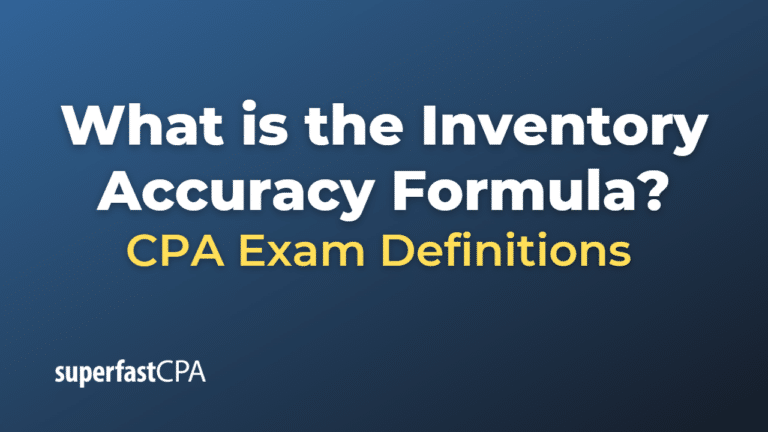 What is the Inventory Accuracy Formula? – SuperfastCPA CPA Review