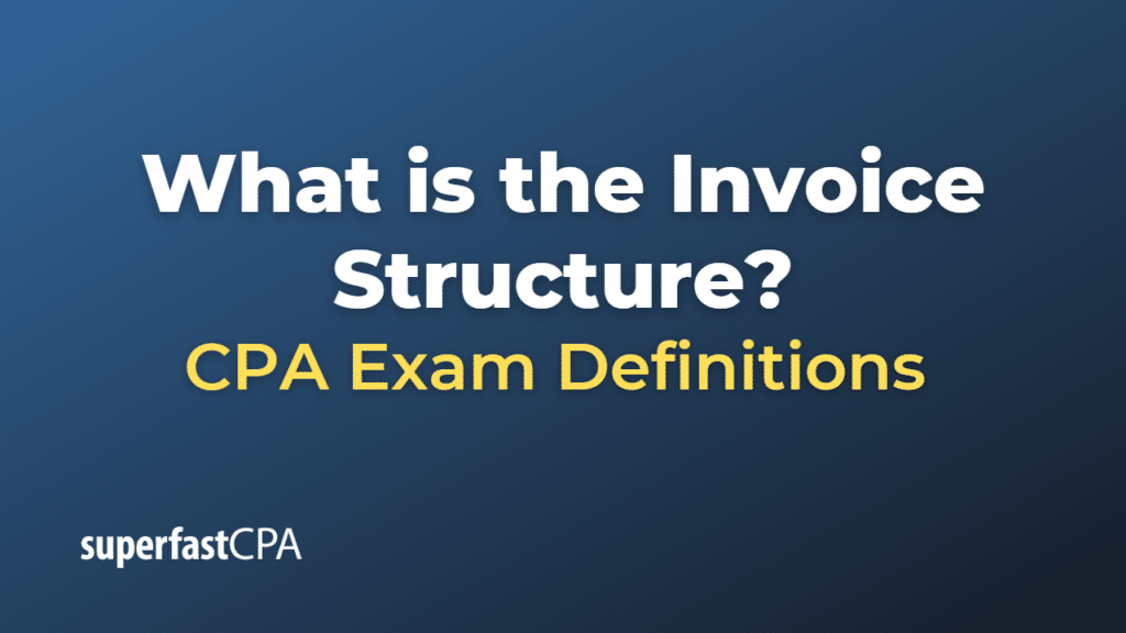 Invoice Structure