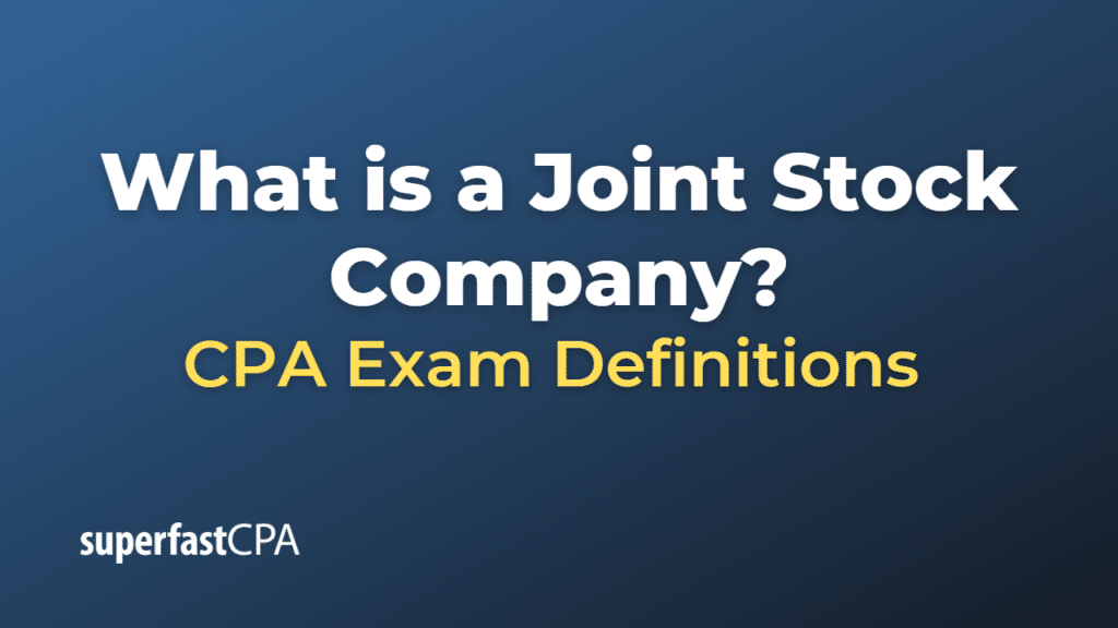 Joint Stock Company