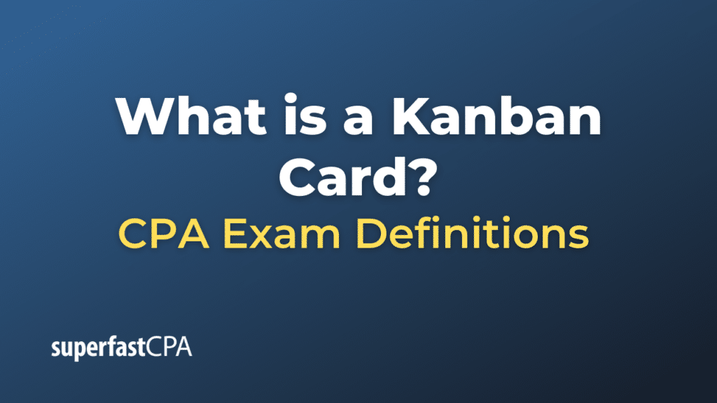 Kanban Card