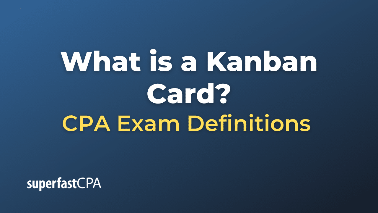 Kanban Card