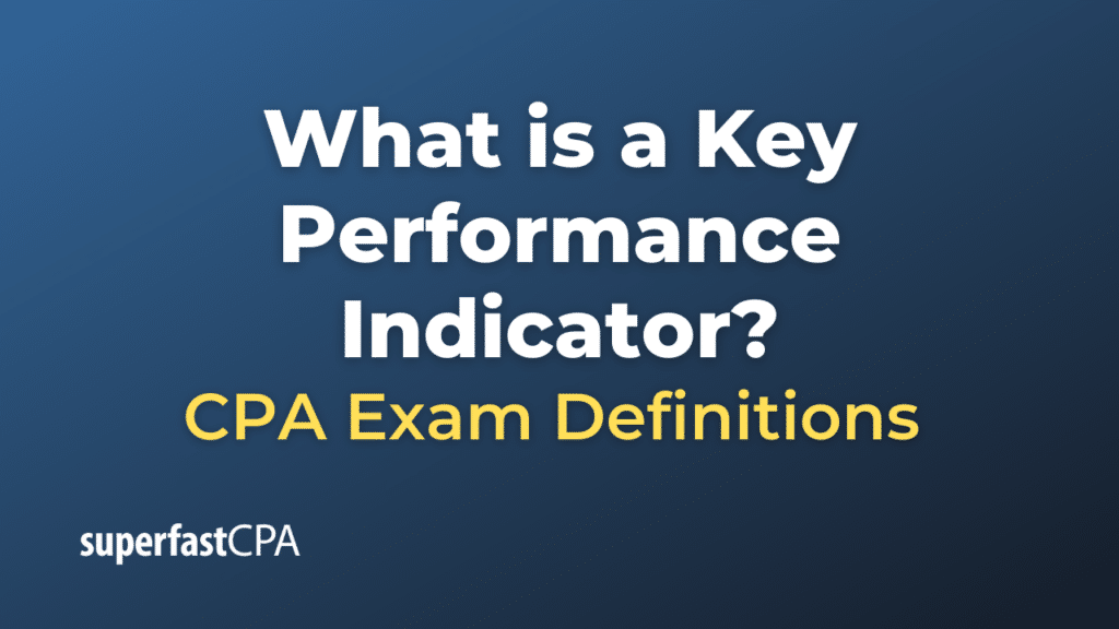 Key Performance Indicator