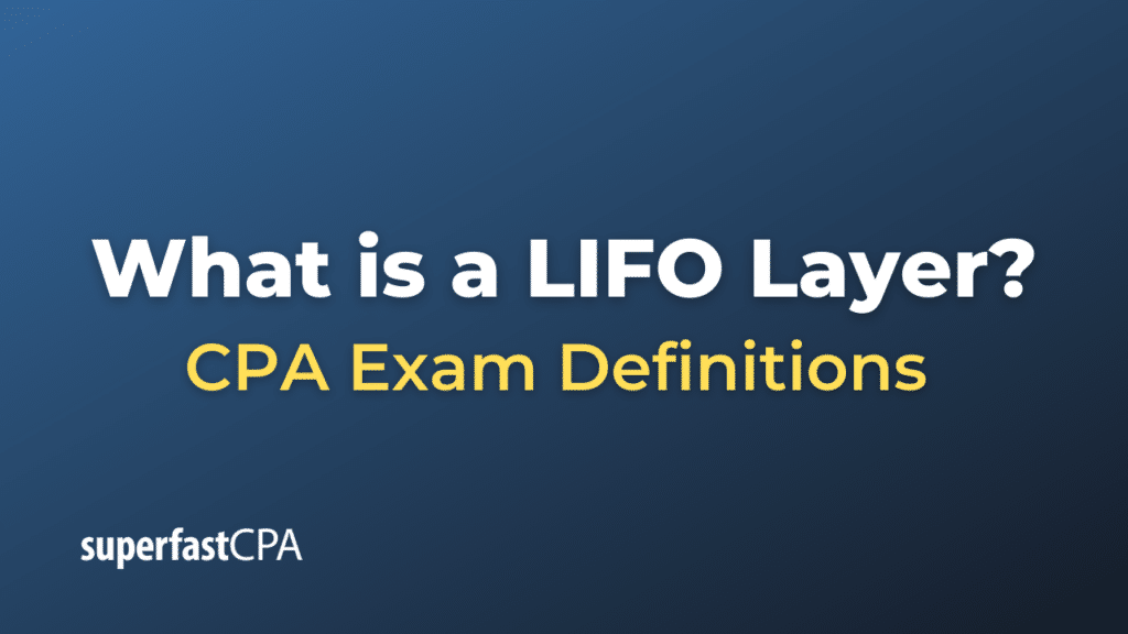 LIFO Layer