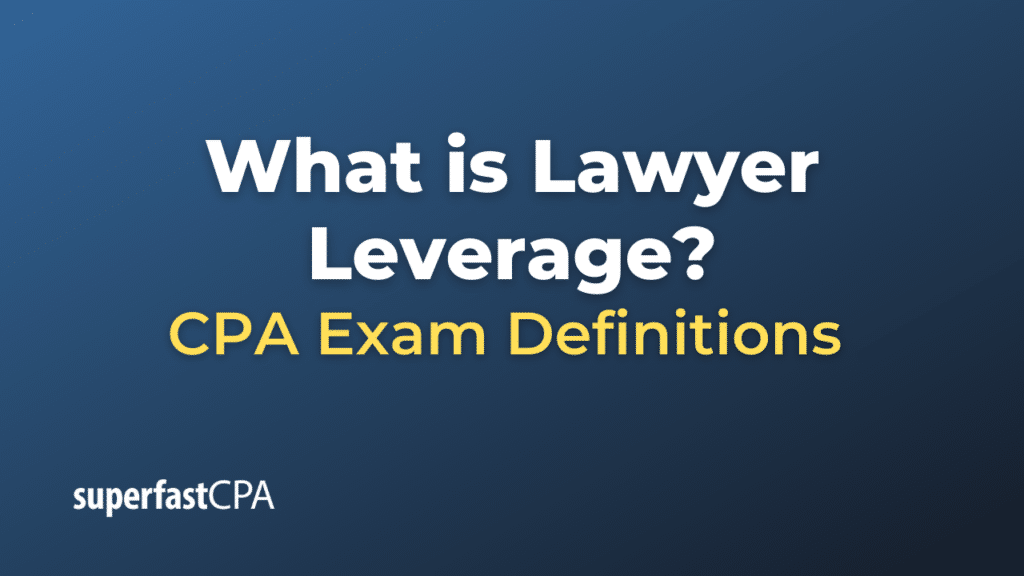 Lawyer Leverage