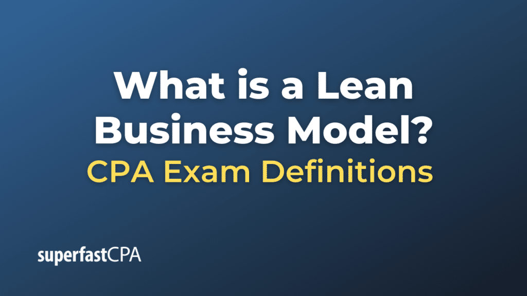 Lean Business Model