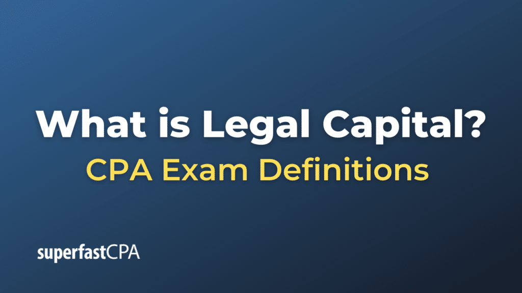 Legal Capital