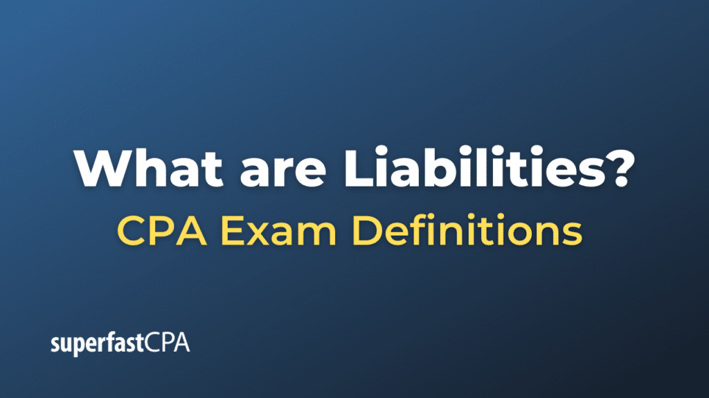 Liabilities