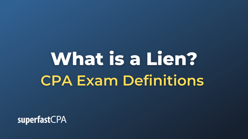 What Is A Lien