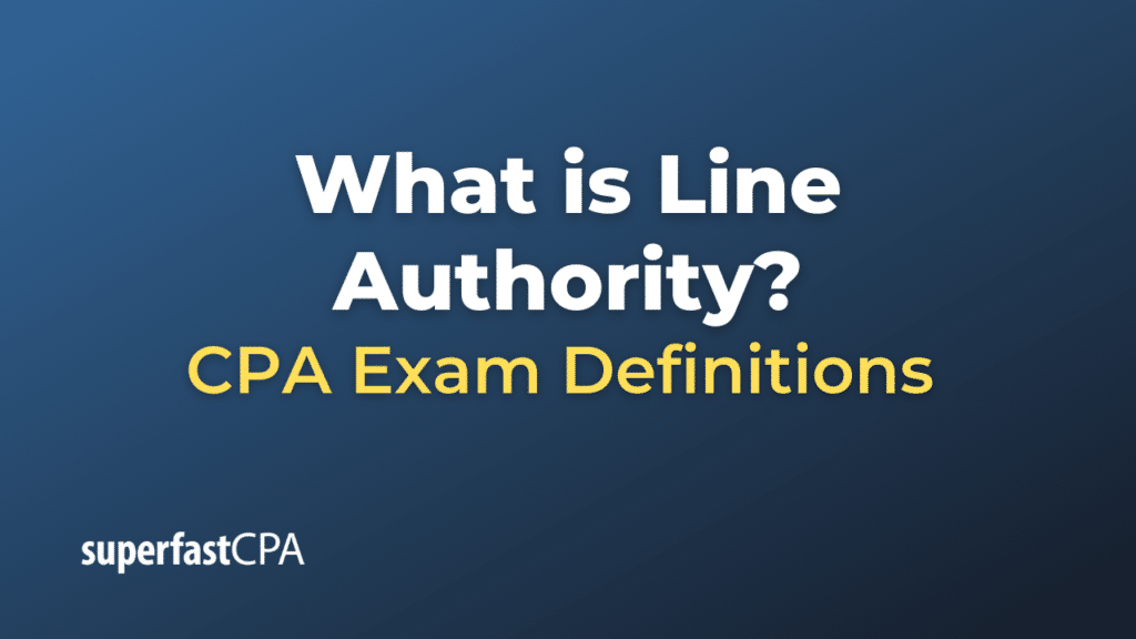 Line Authority