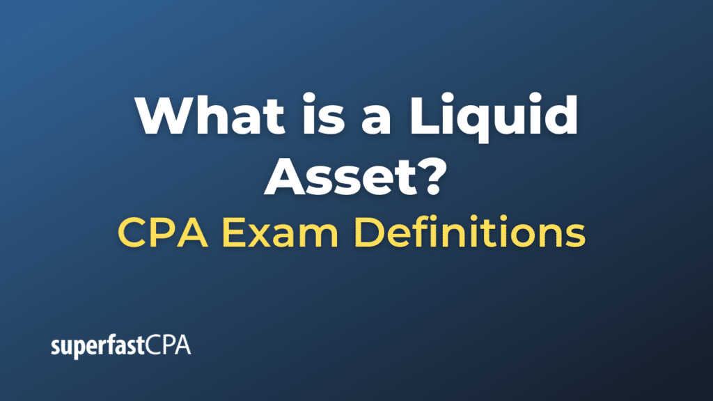 Liquid Asset