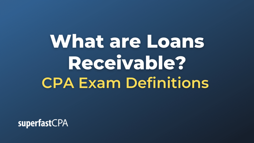 Loans Receivable