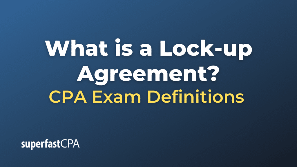 Lock-up Agreement