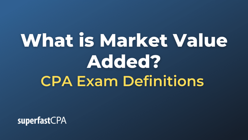 Market Value Added
