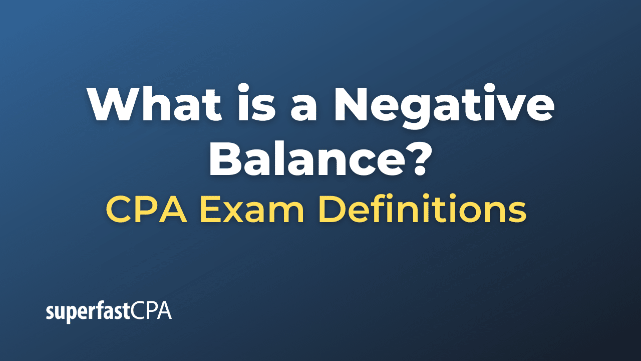 What Is A Negative Balance what-is-a-negative-balance