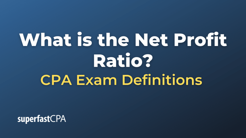 Net Profit Ratio