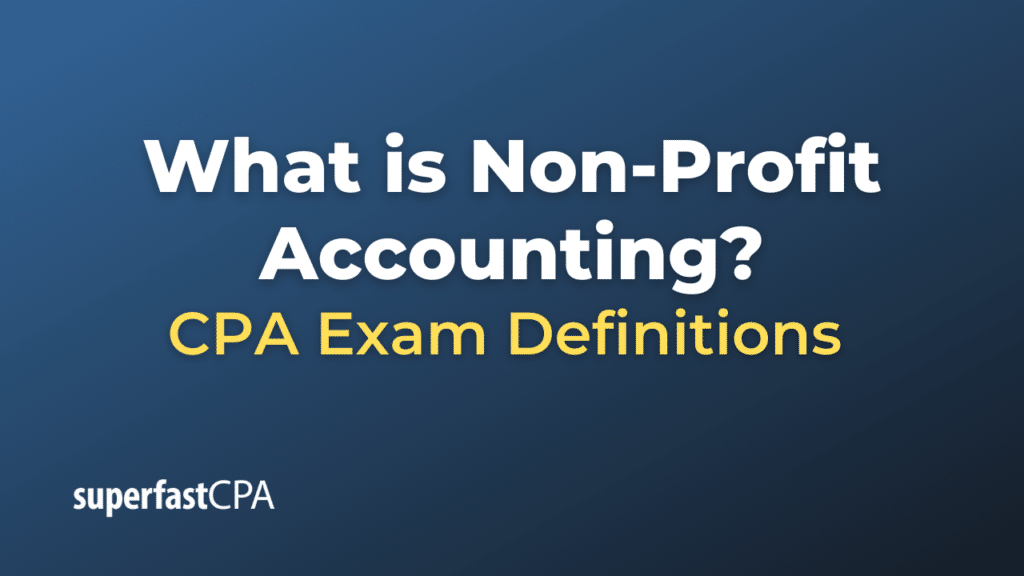 Non-Profit Accounting