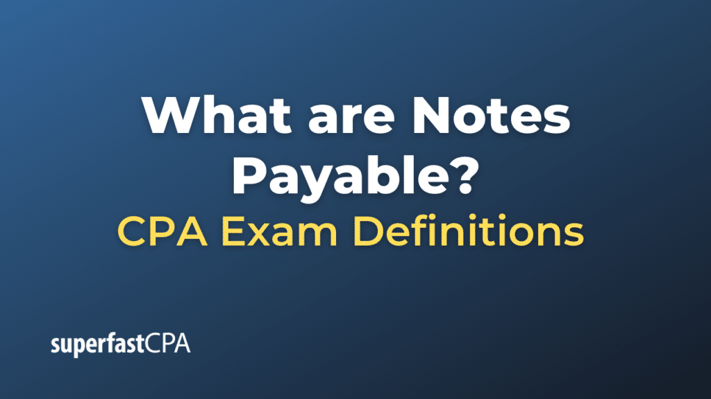Notes Payable