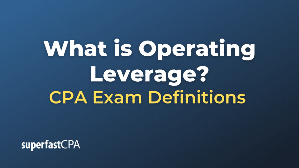 Operating Leverage
