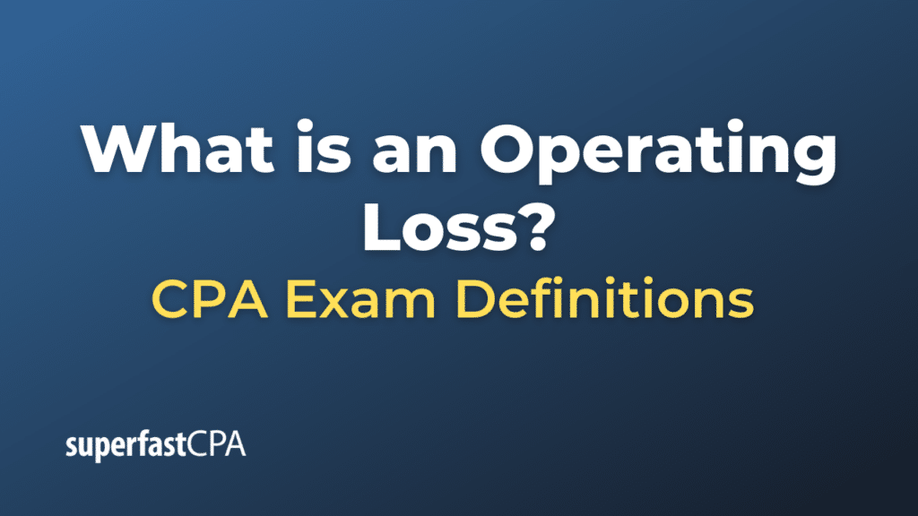 Operating Loss