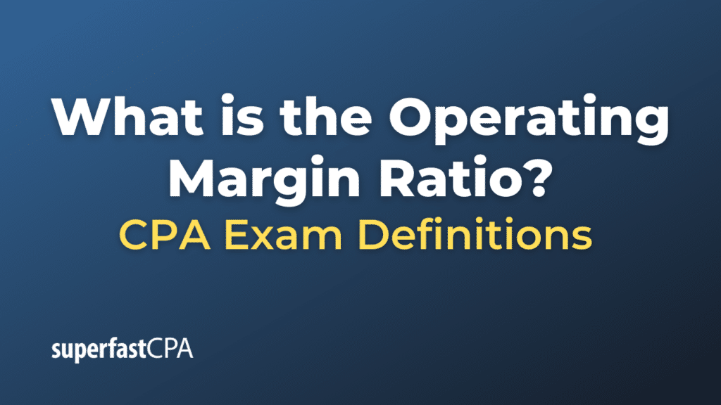 Operating Margin Ratio