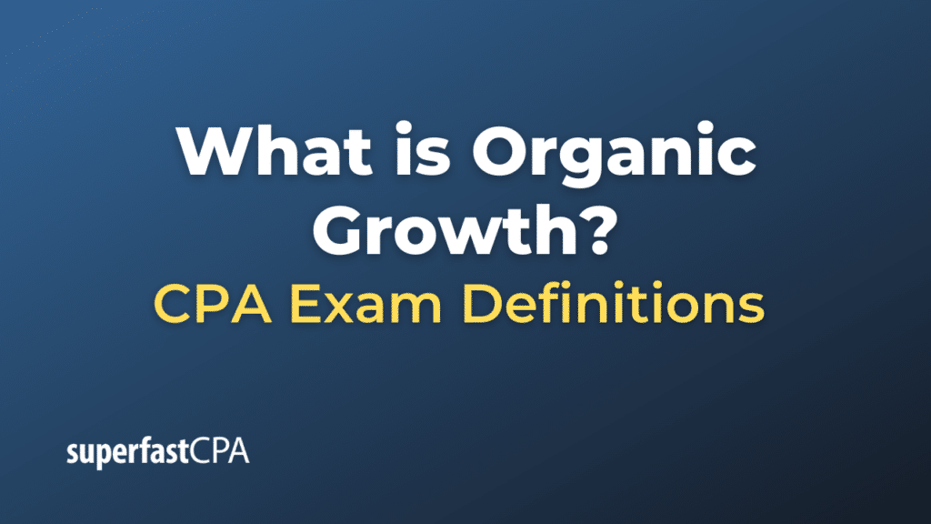 Organic Growth