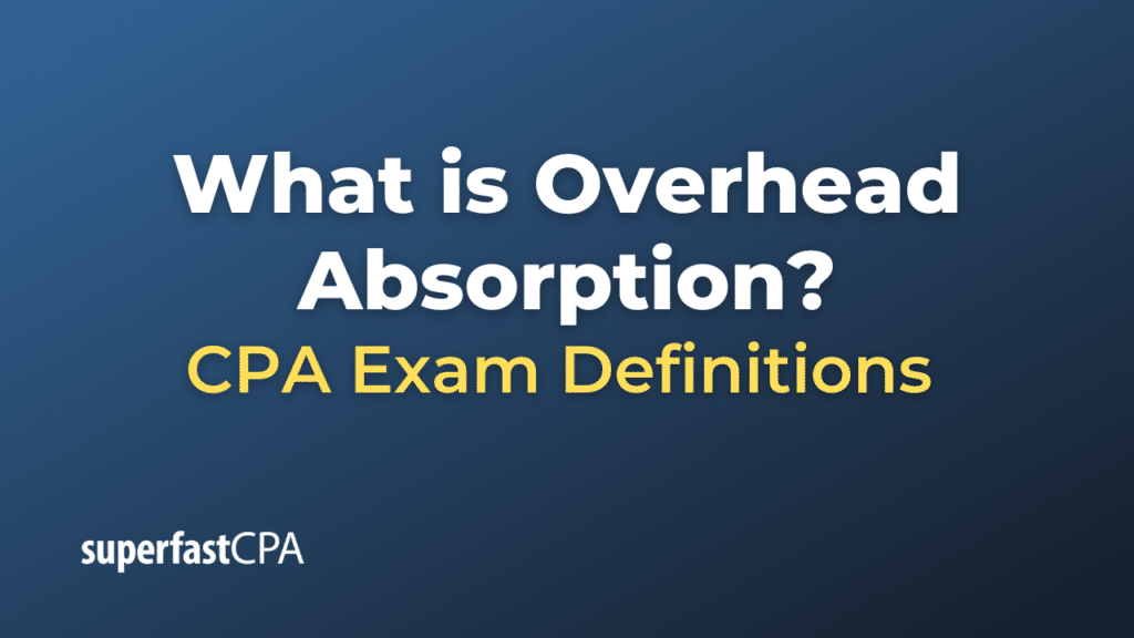 Overhead Absorption